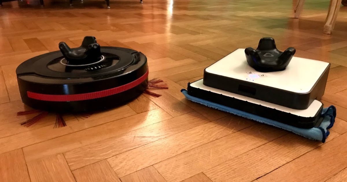 30daysinVR XR Cleaning Robots. Photo by UXRZONE on Wikimedia Commons.